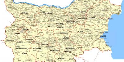 Bulgaria mapa ng bansa