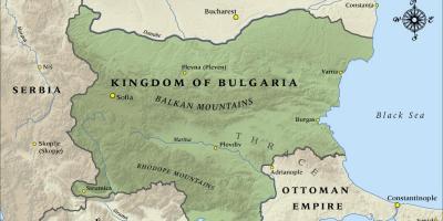 Mapa ng Bulgarian